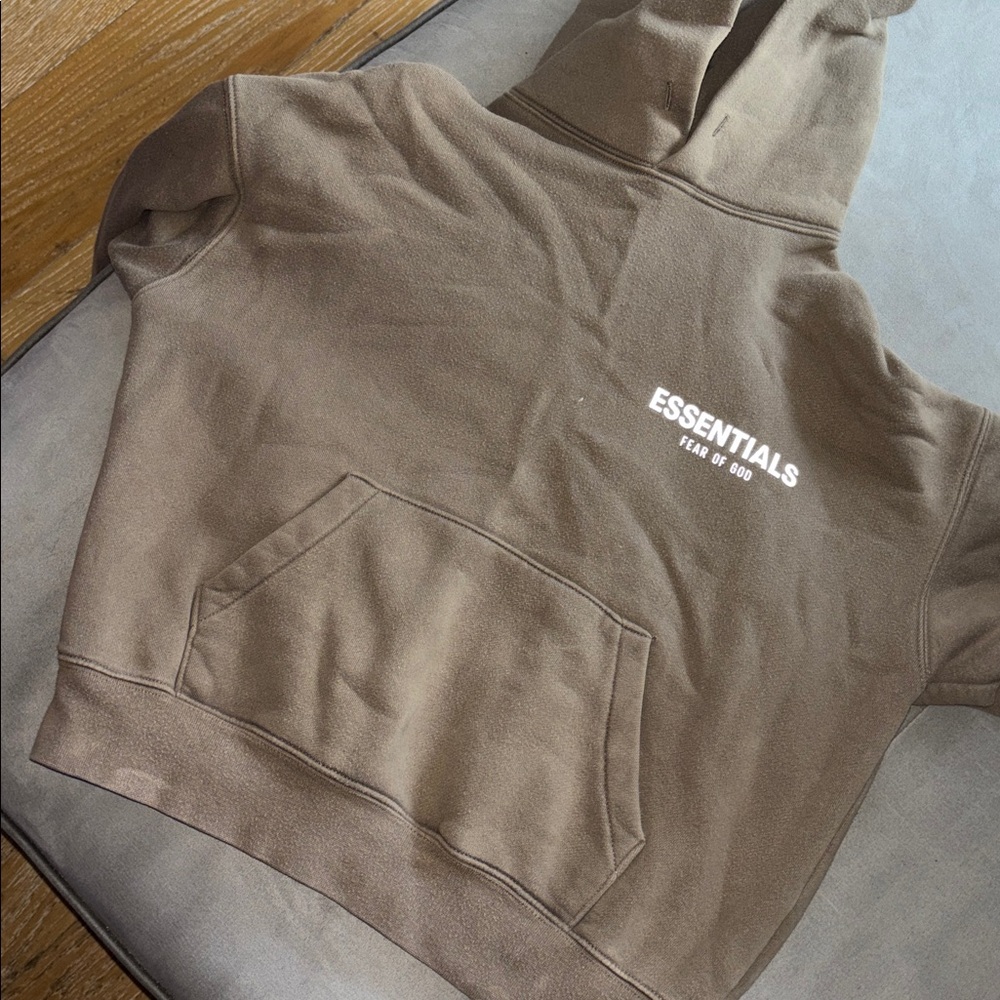 Essentials Tan Hoodie